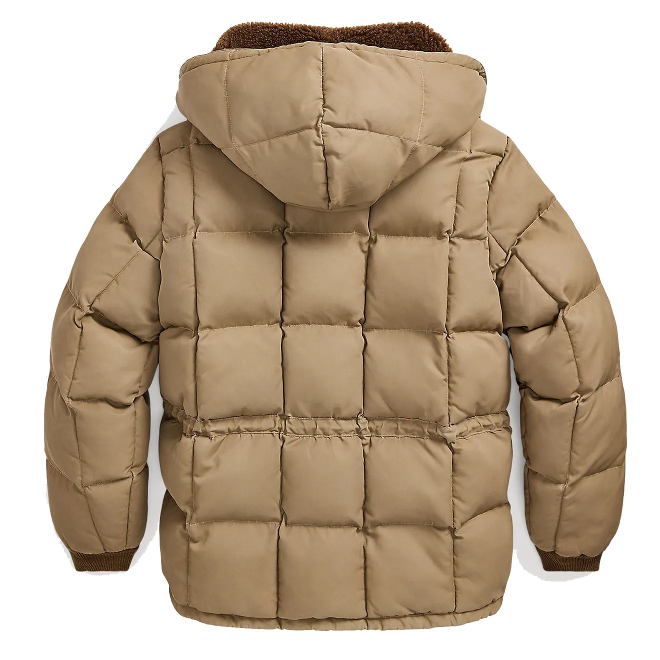 RRL by Ralph Lauren Quilted Hooded Jacket Vintage Khaki