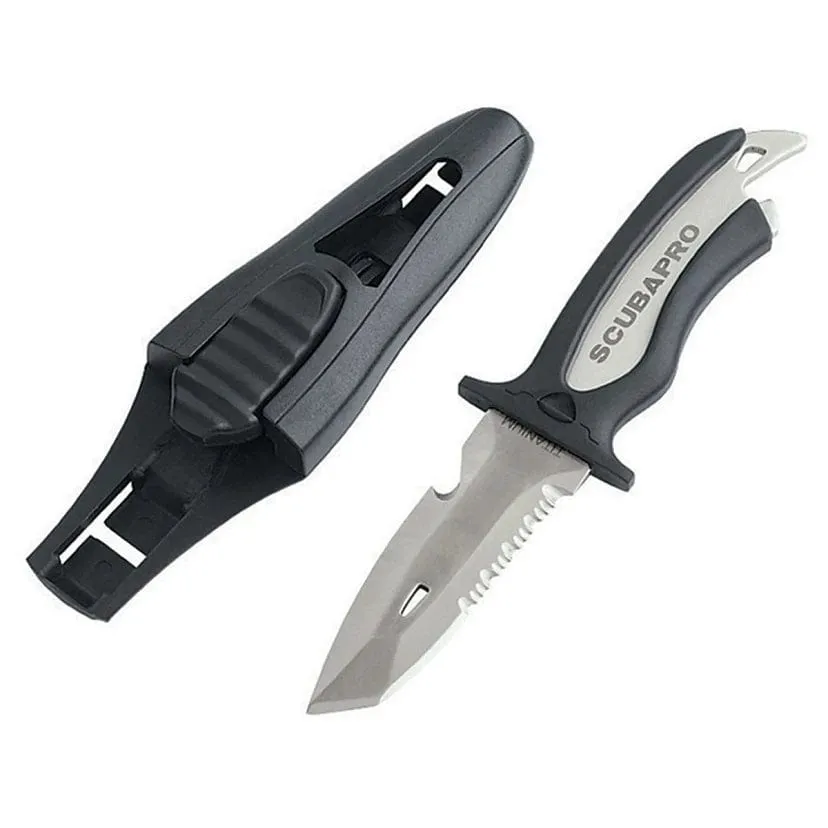 ScubaPro MAKO Titanium Dive Knife, 3.5" Blade