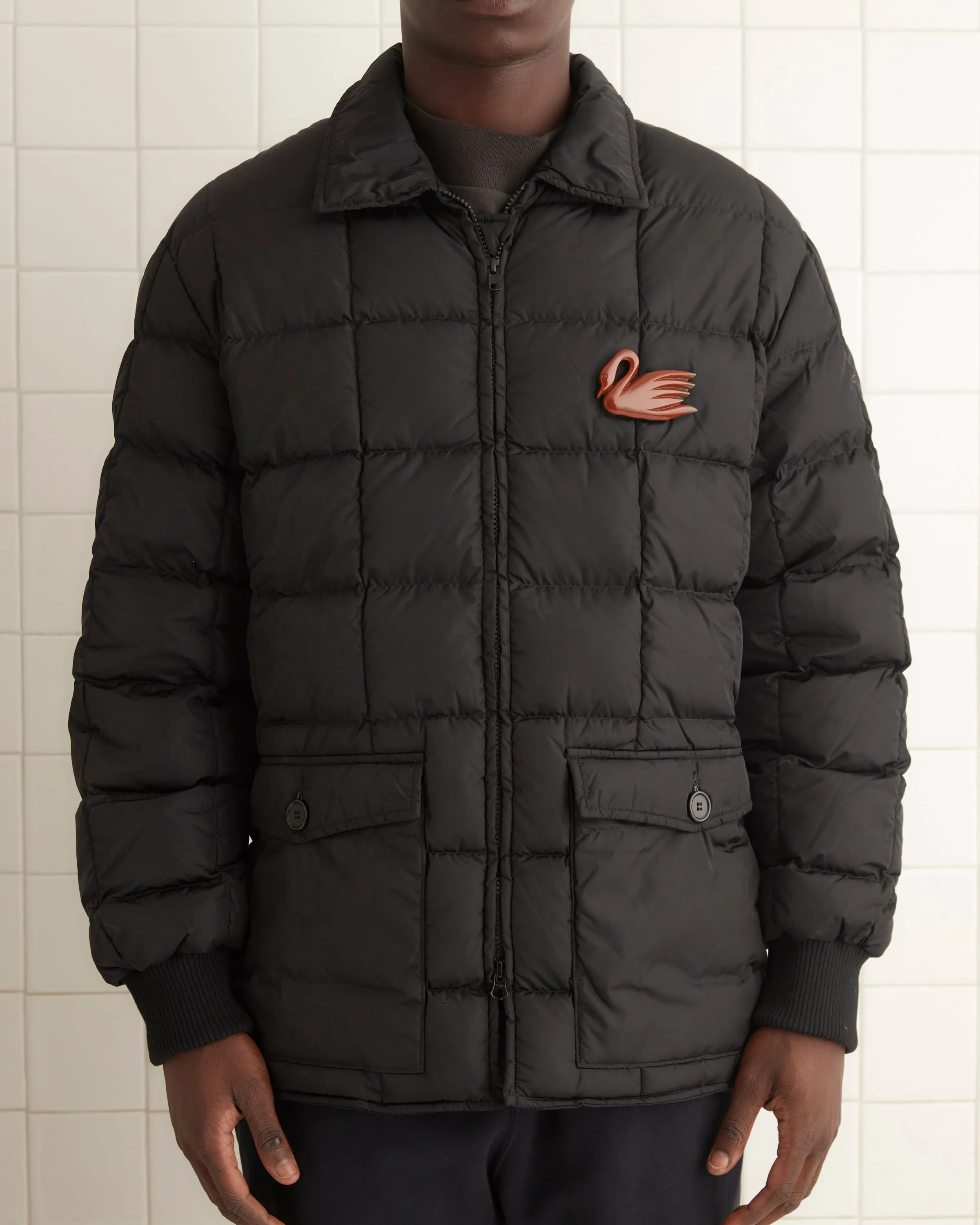 Seattle Puffer Jacket - Black