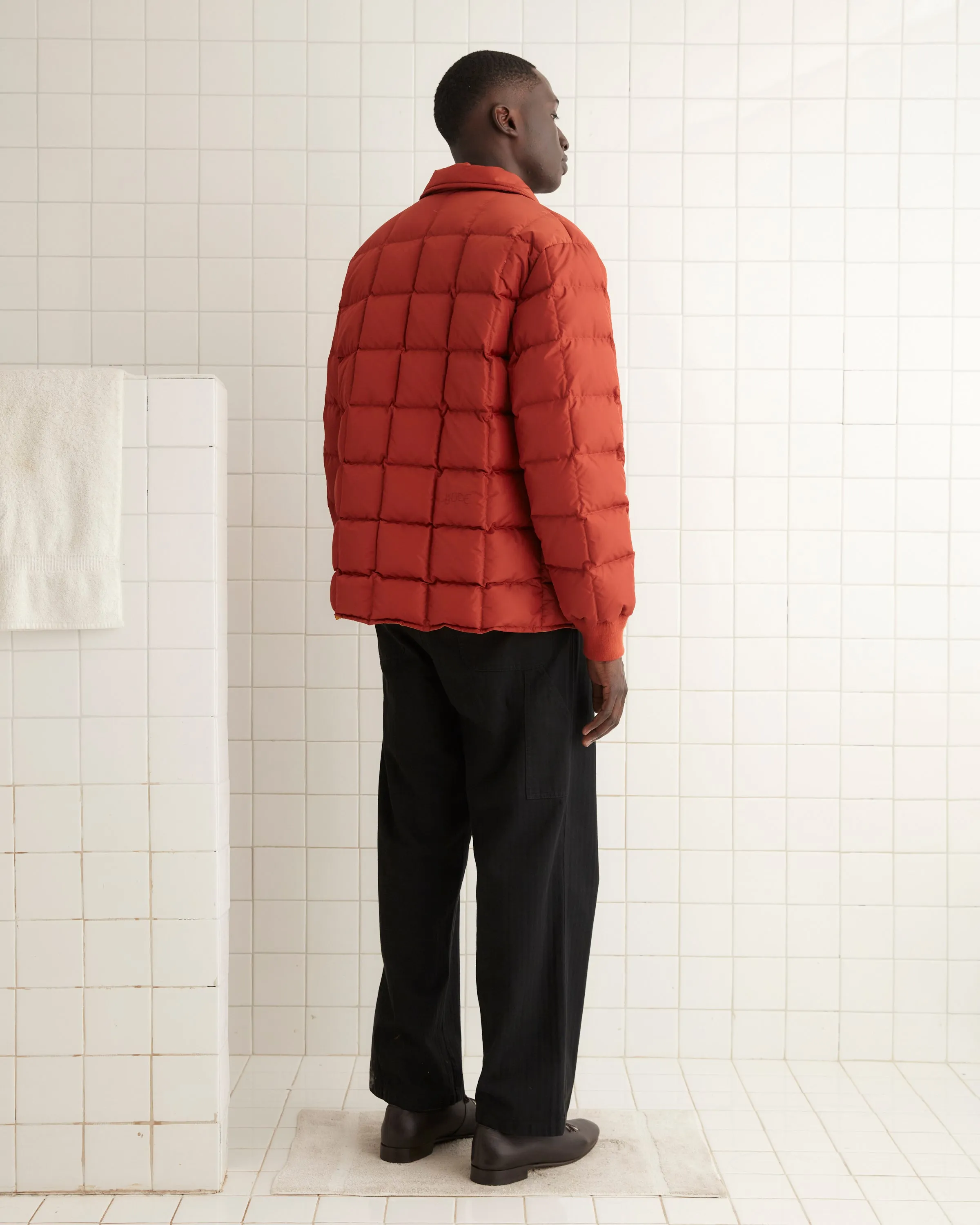 Seattle Puffer Jacket - Brick