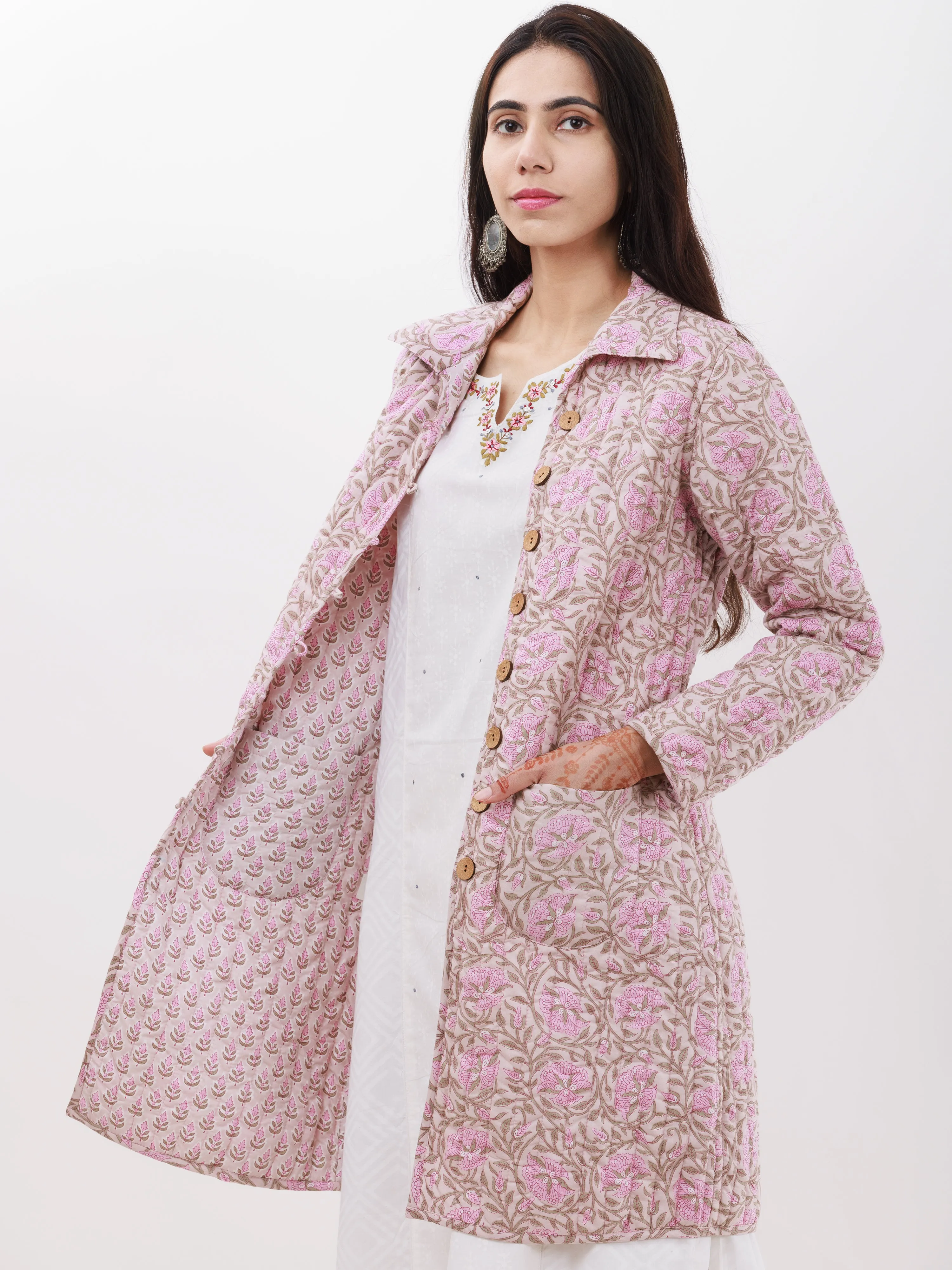 Shishir Rukmani Quilted Reversible Jacket