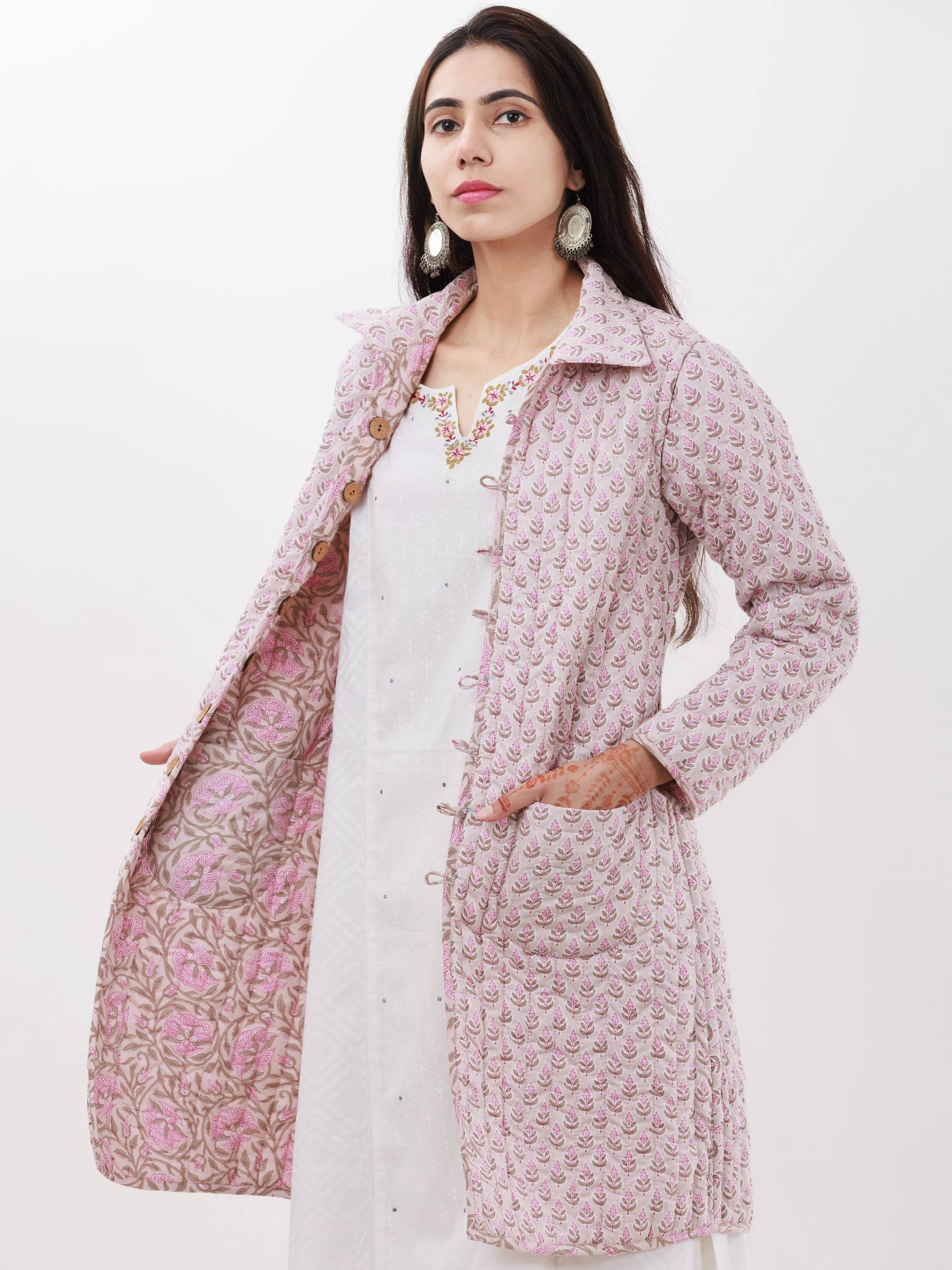 Shishir Rukmani Quilted Reversible Jacket