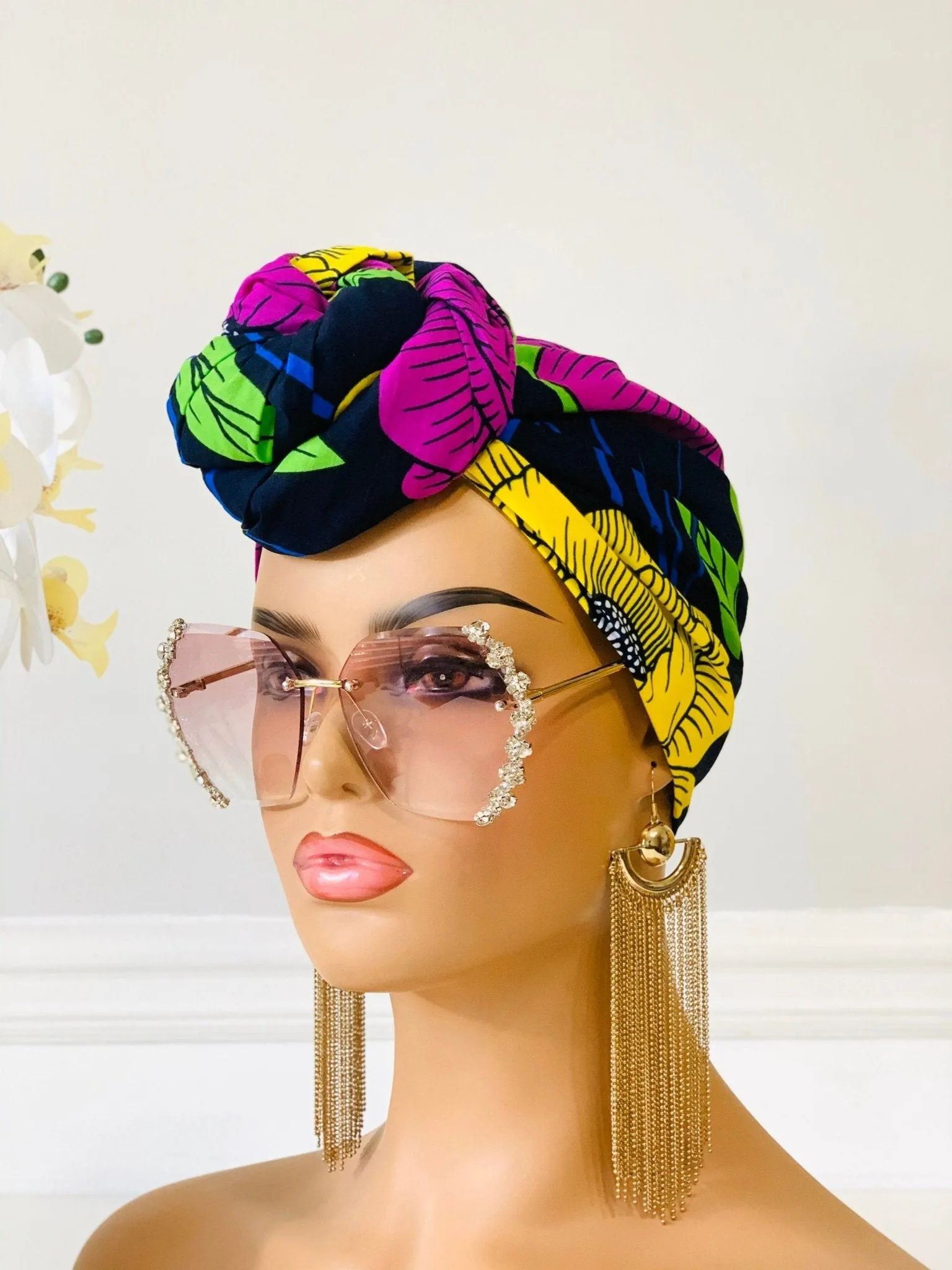 Simi African Print Headwrap