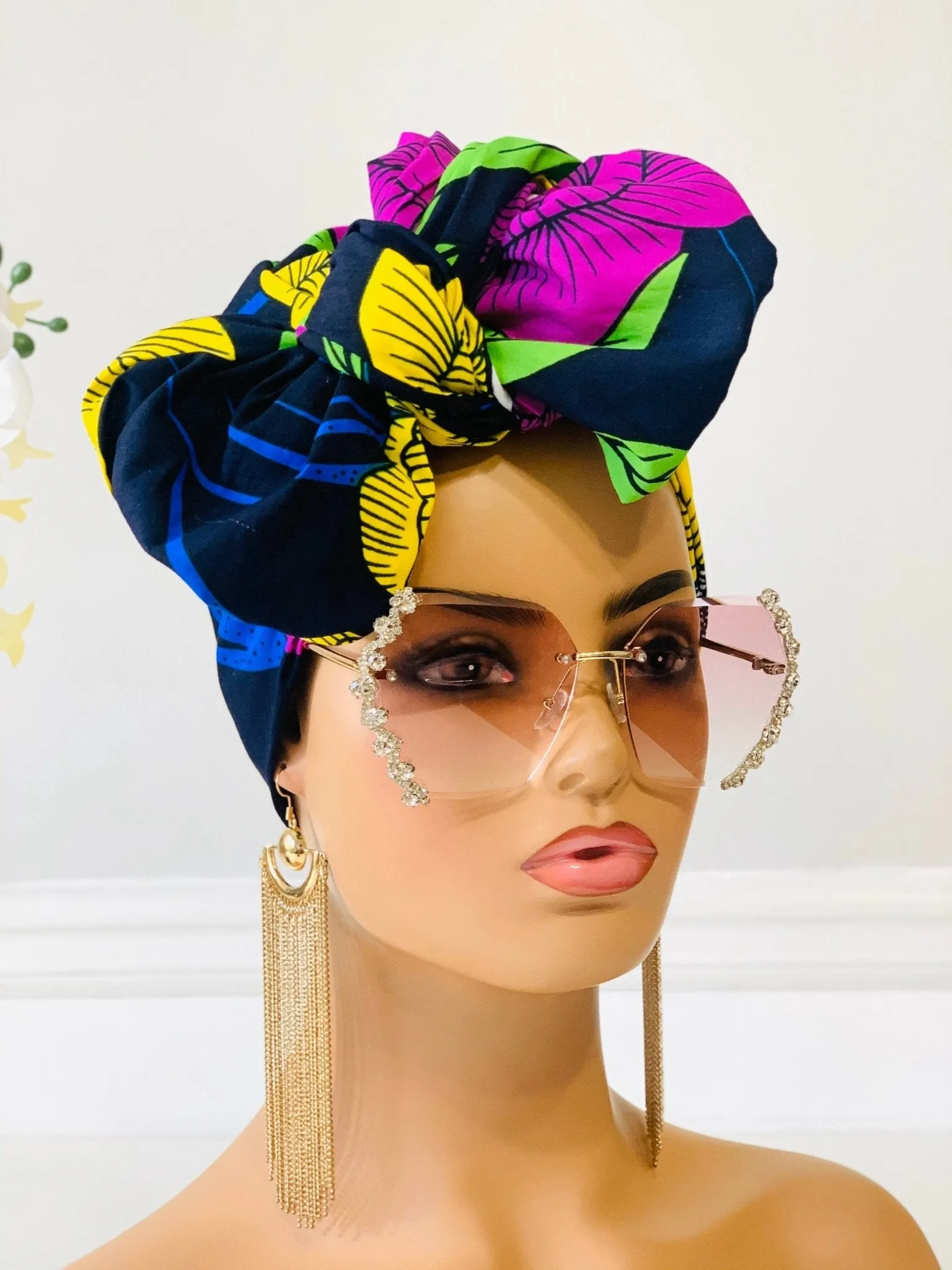 Simi African Print Headwrap