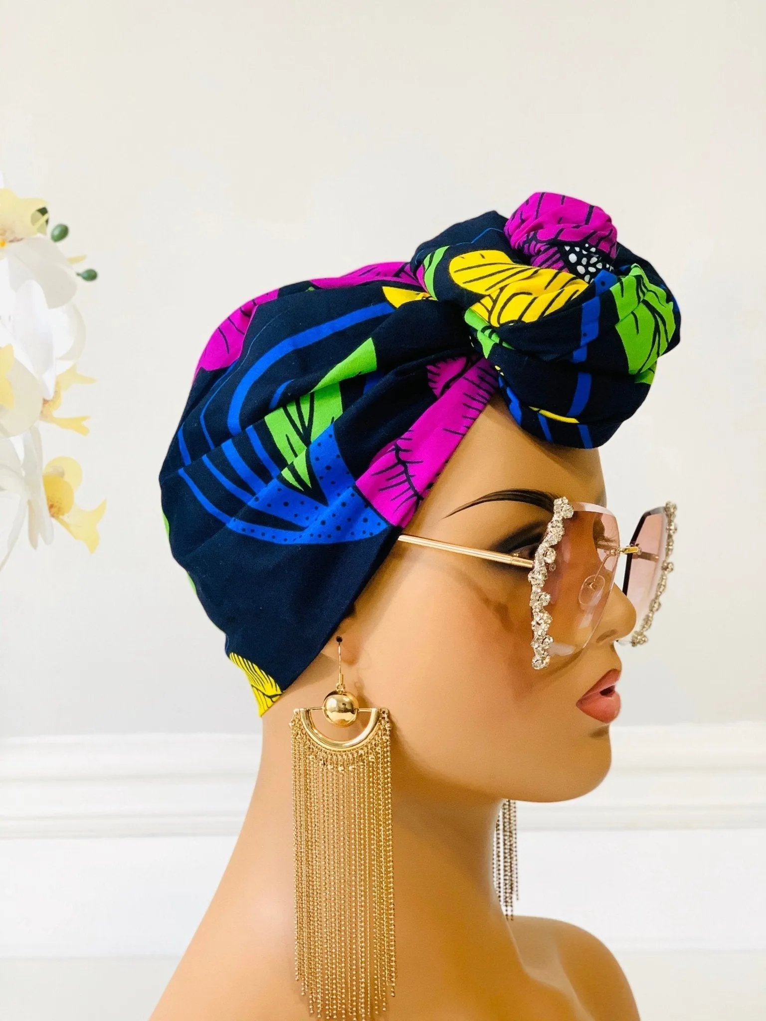 Simi African Print Headwrap