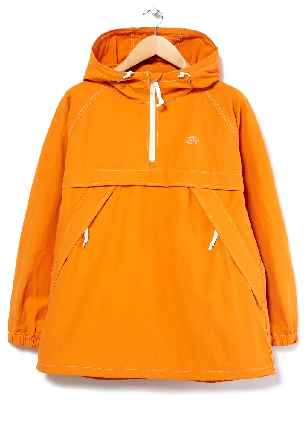 Snow Peak Light Mountain Men's Cloth Parka Jacket - Orange