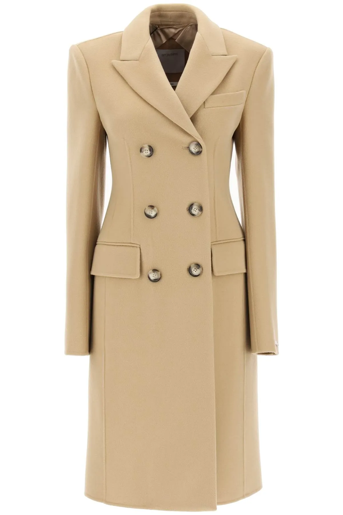 Sportmax Selim Double-Breasted Wool Coat