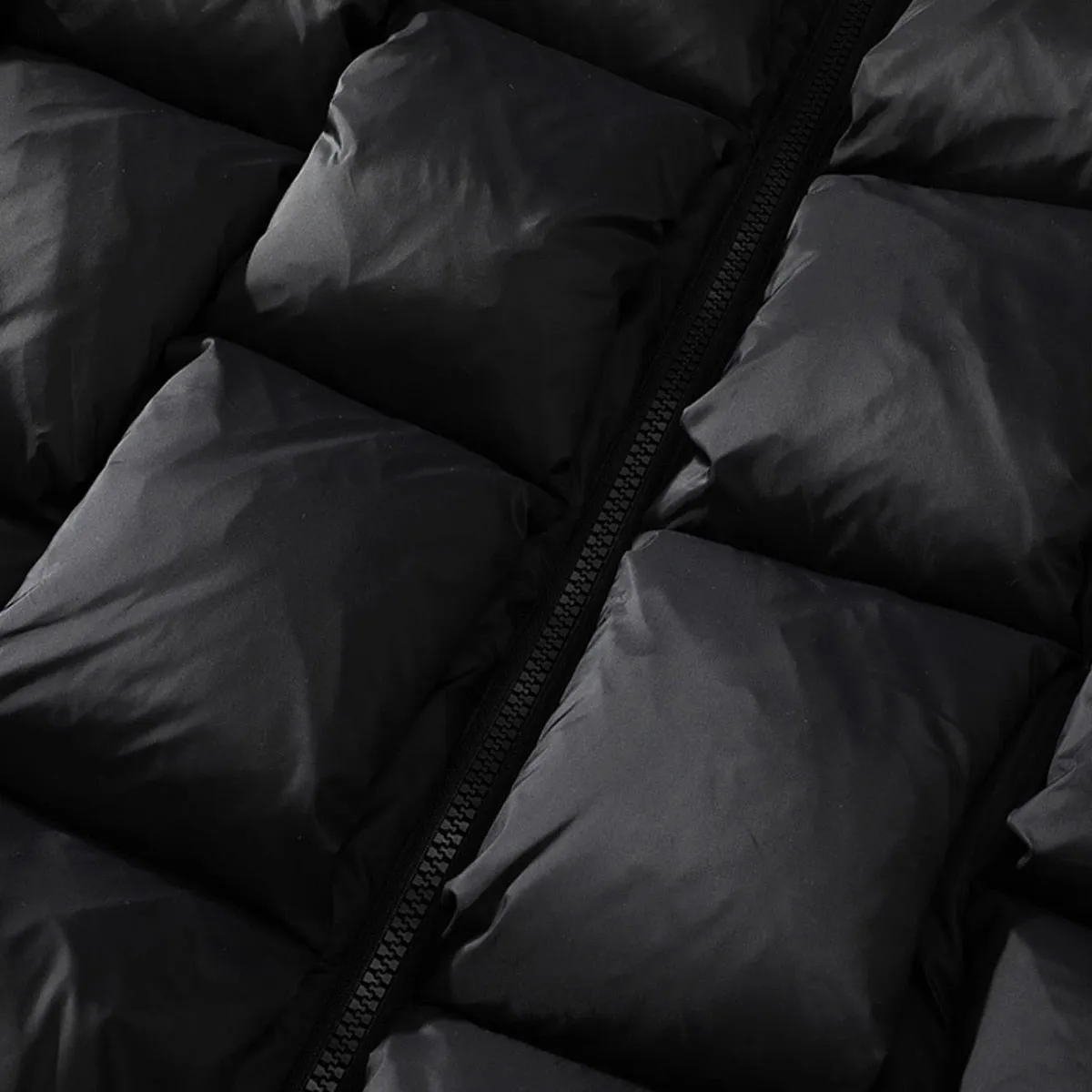 Square Weave Puffy Vest Jacket