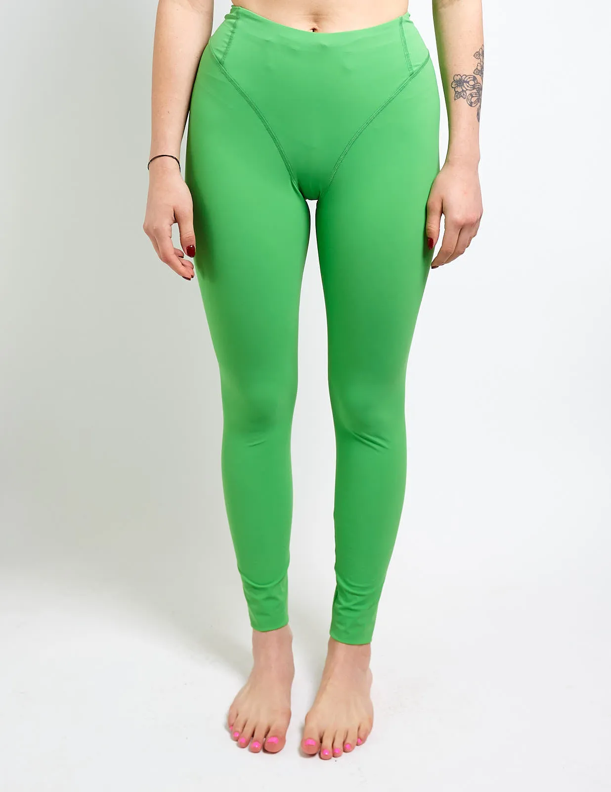 Tara Long Tights in Algae