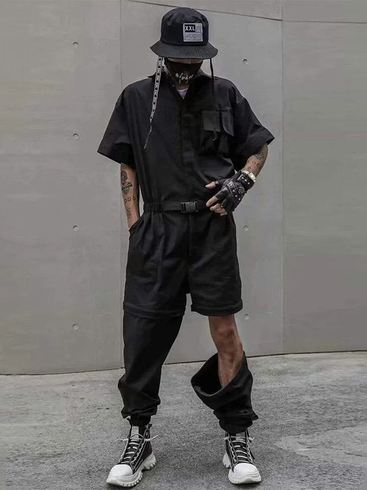 Techwear Detachable Overalls