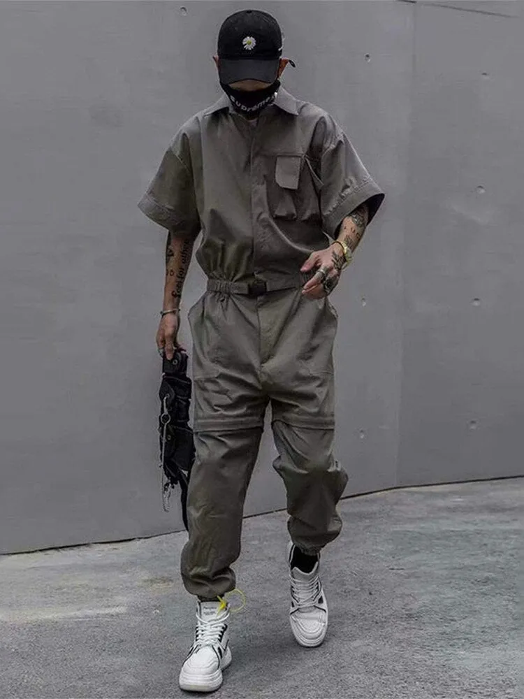 Techwear Detachable Overalls