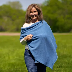 The Heather 4-Ply Cashmere Shawl Wrap