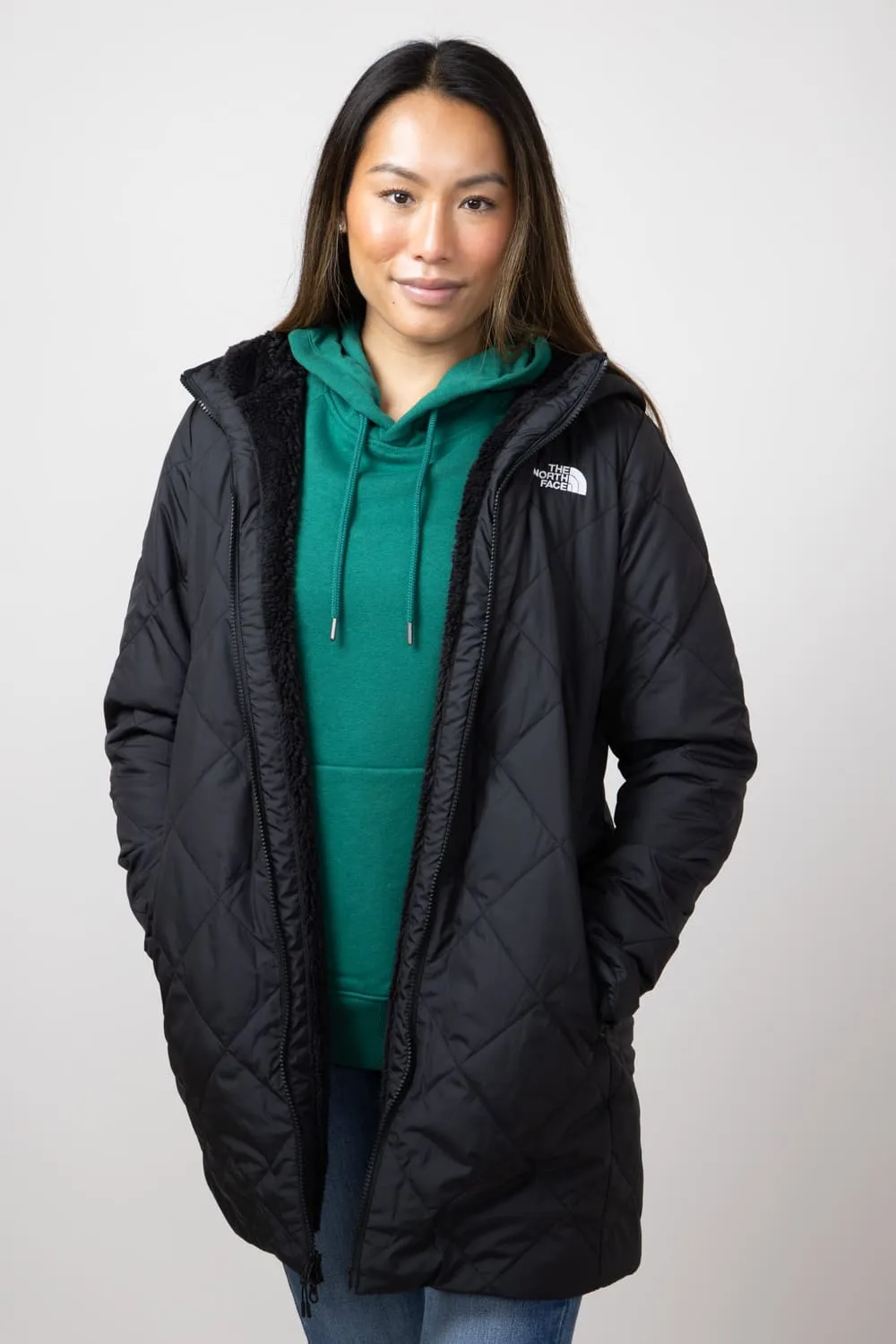 The North Face Shady Glade Parka for Women in Black | NF0A84JA-4H0