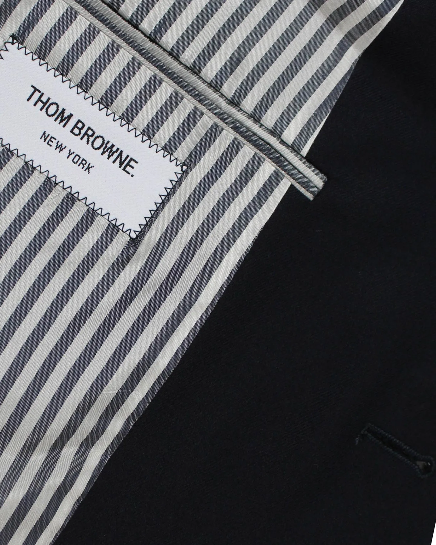 Thom Browne Wool Sport Coat Navy Slim Fit - EU 48 / US 38 SALE