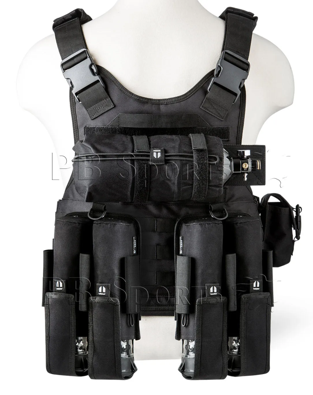 Tiberius Arms EXO Assault Tactical Vest Black