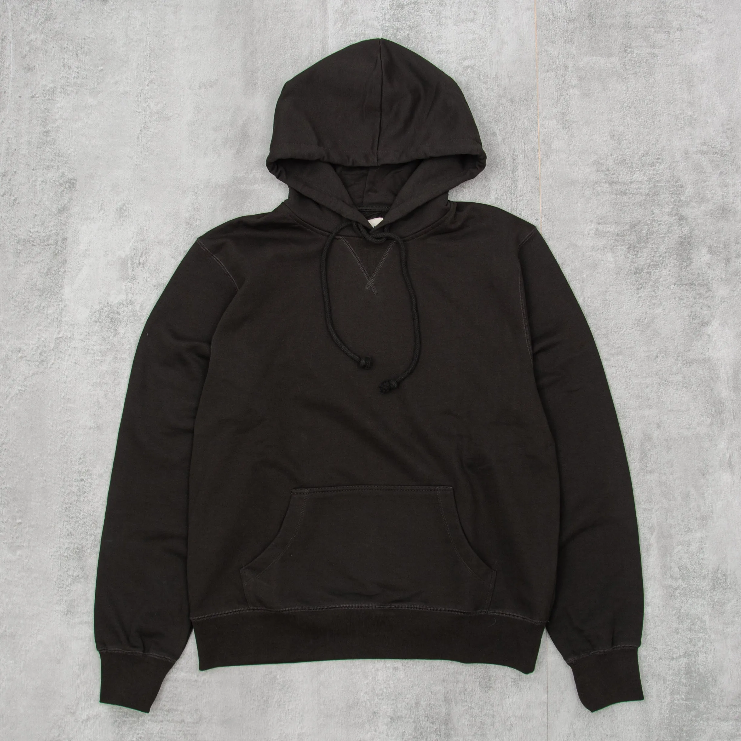 Uskees 7004 Hooded Sweatshirt - Faded Black