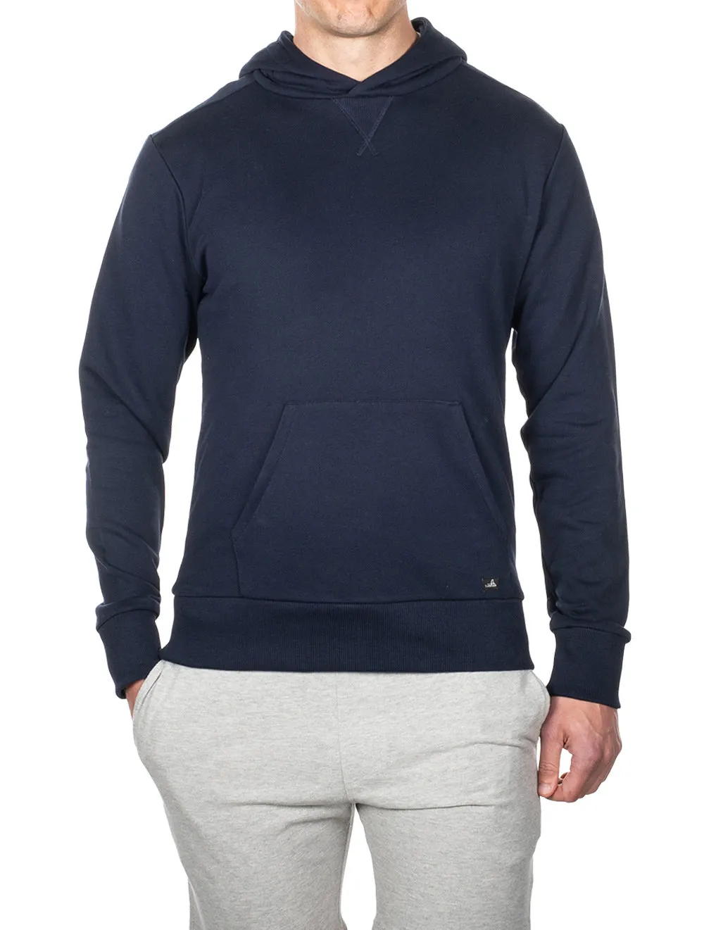 Vance Hooded Sweatshirt Navy Blue