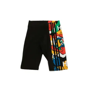 W Rich Mnisi Bike Shorts 'Black'