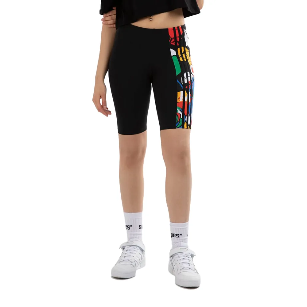 W Rich Mnisi Bike Shorts 'Black'