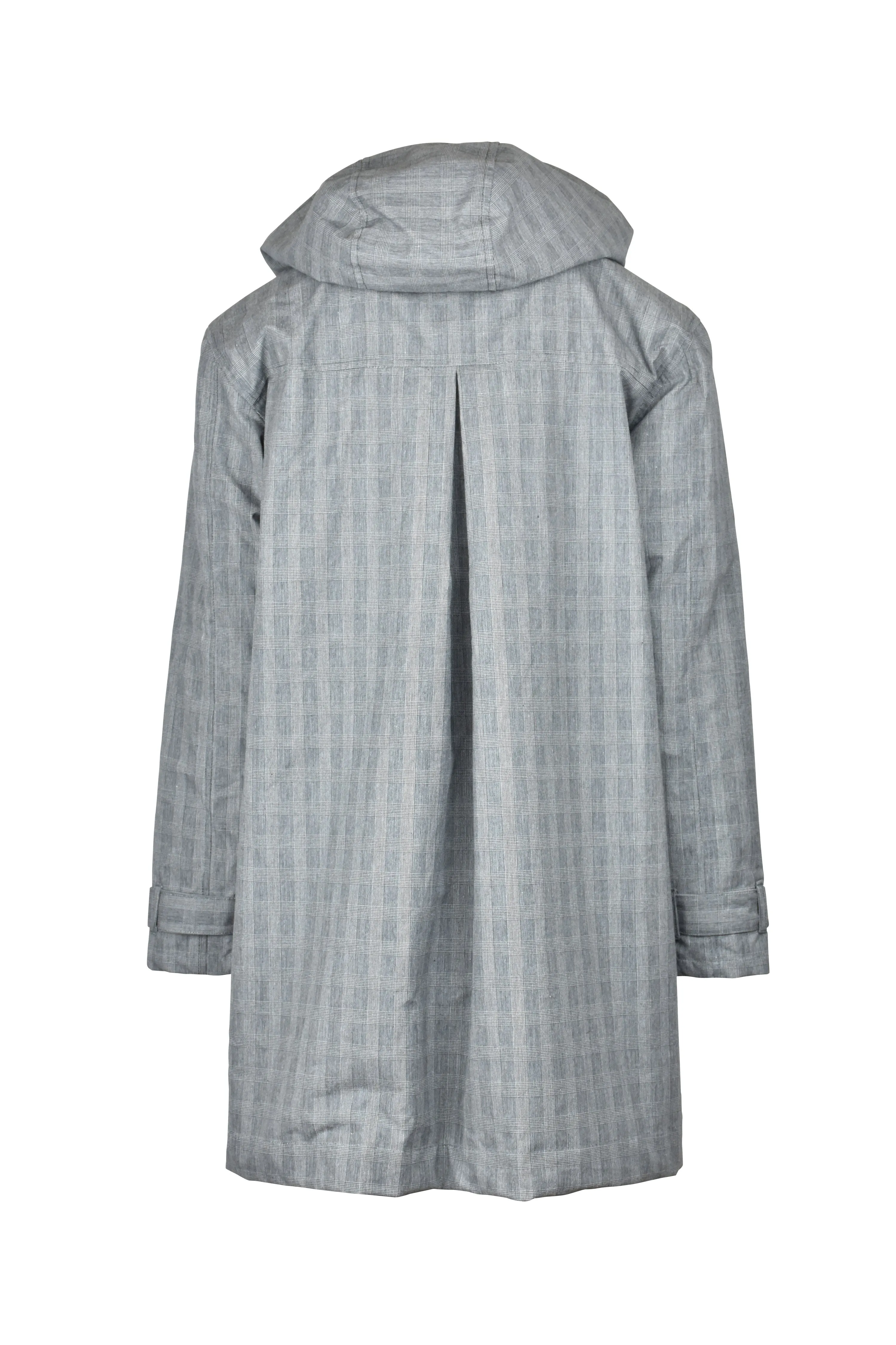 W77 - Ladies Brighton Tartan Washwax Parka - PRINCE OF WALES