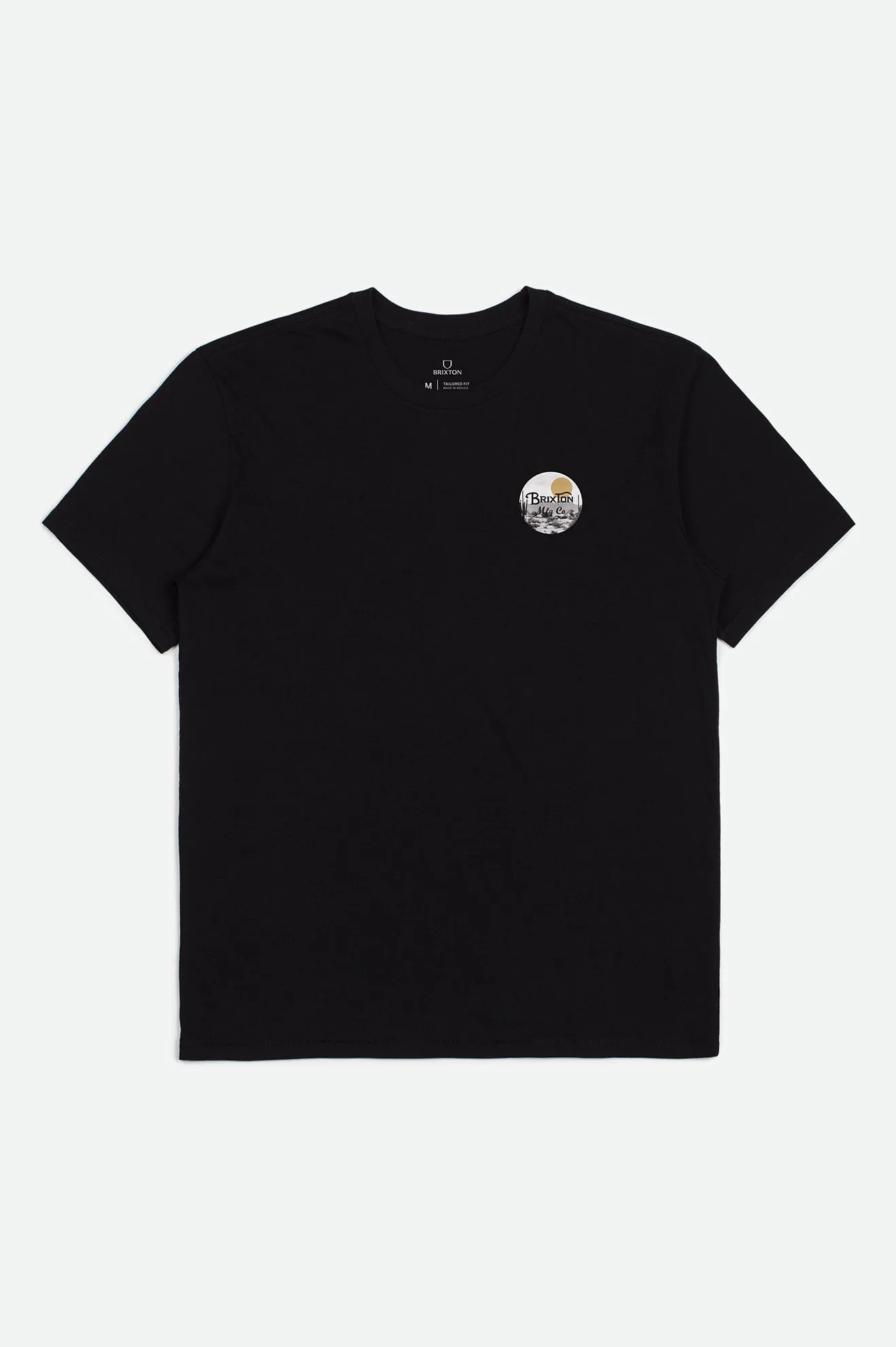 Wheeler II S/S Tailored Tee - Black/Blonde