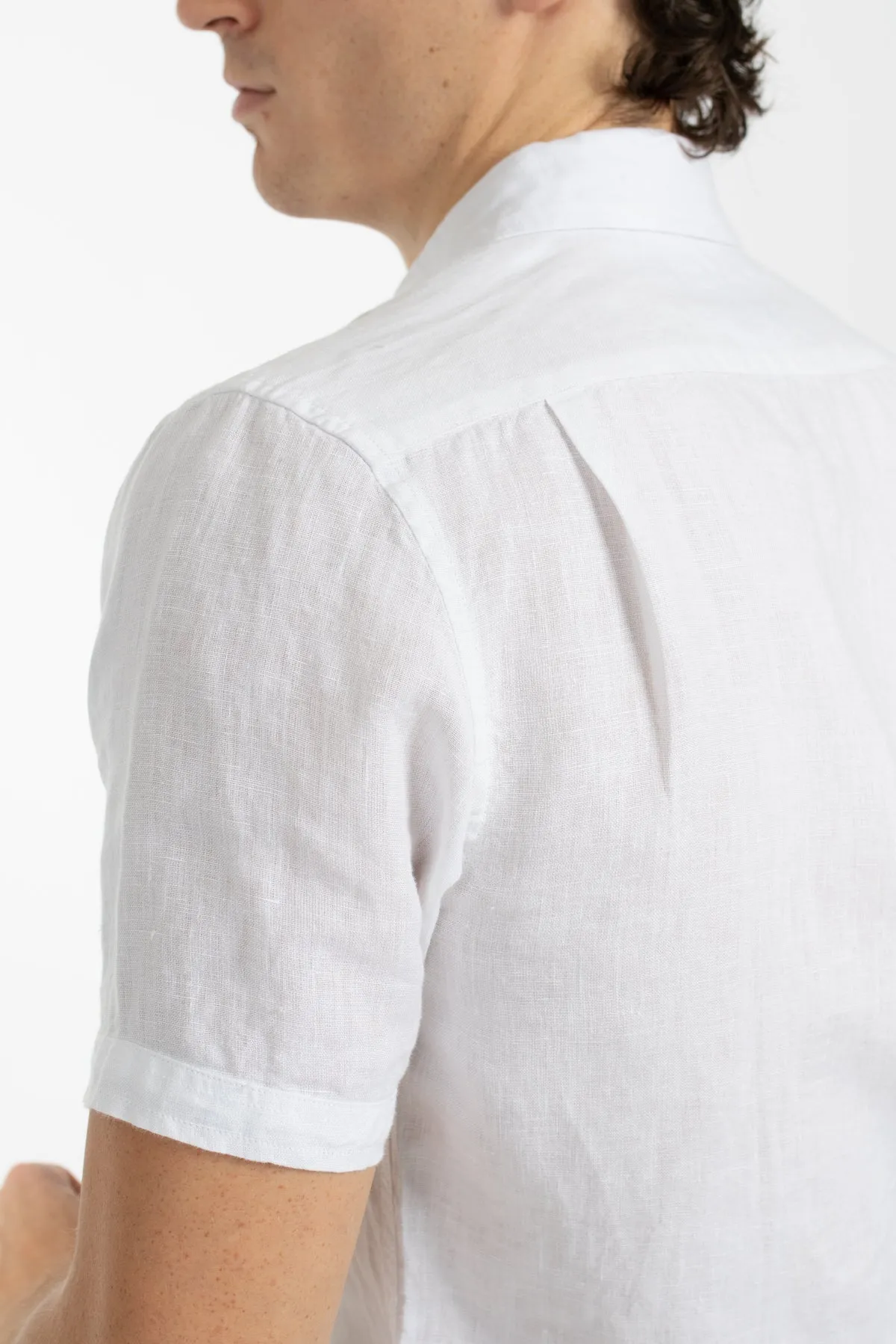 White Linen Shirt