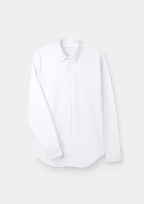 White Oxford Collared Shirt