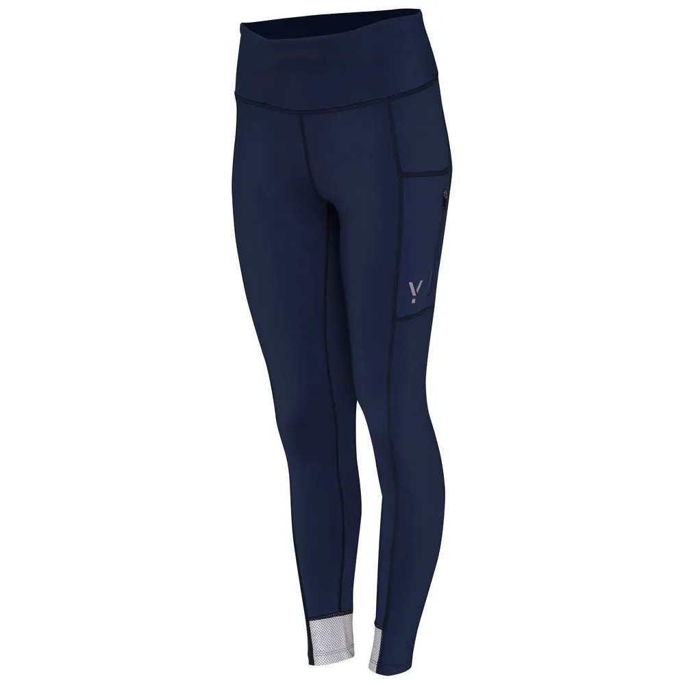 Womens Eos Reflective Tights (Navy)