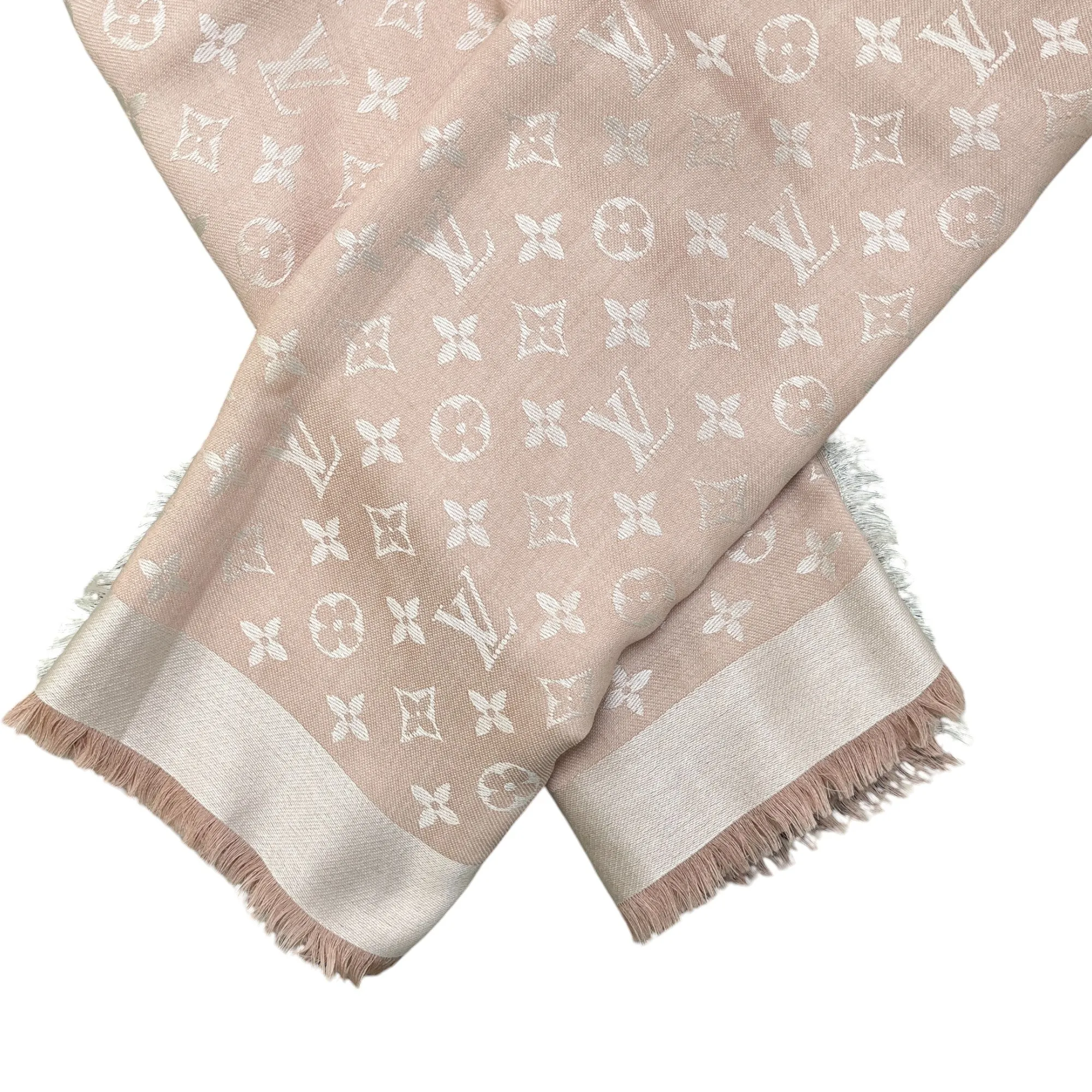 Women's Monogram Scarf Pink