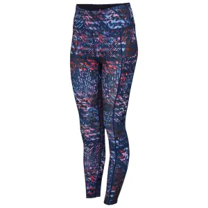 Womens Nyx Tights (Grapefruit/Navy Print)