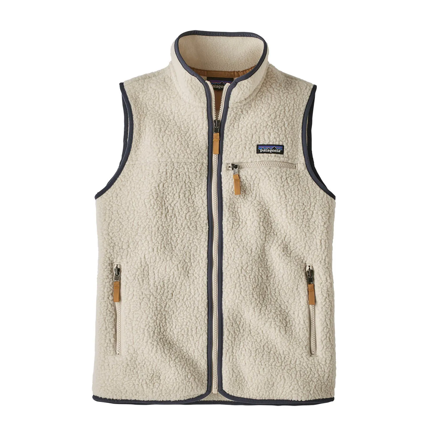 Womens Retro Pile Vest Gillet