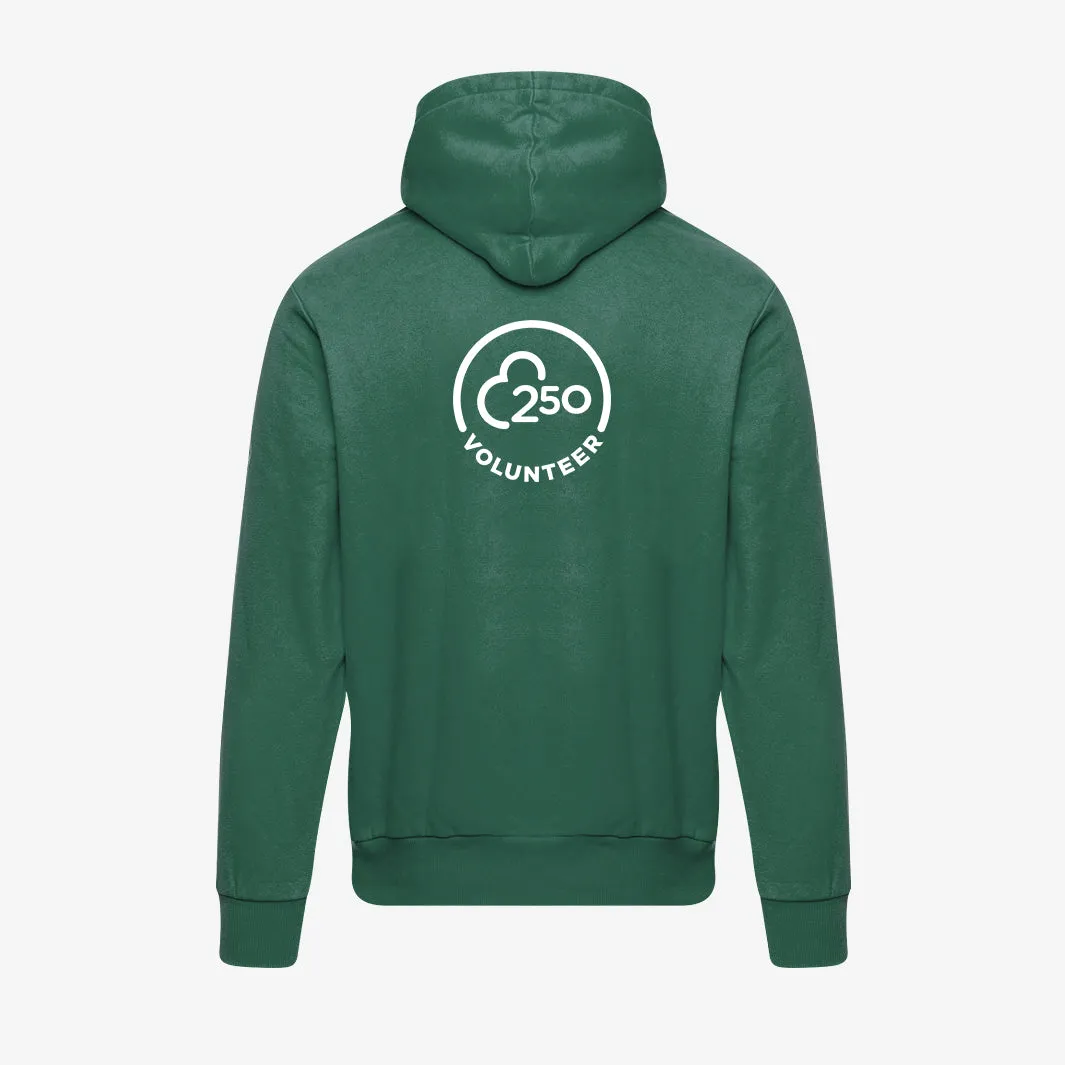 Women's volunteer green 250 hoodie