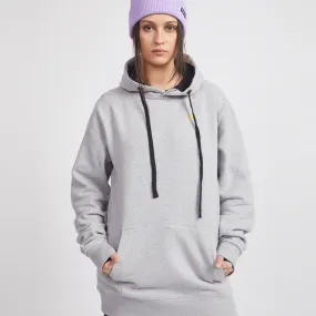 YUKI RELAXED OLD MATE HOODIE HEATHER GREY